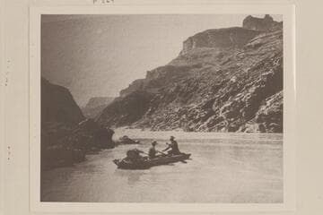 Crossing the Colorado River to the Shinumo