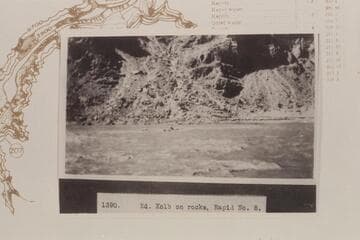 Ed Kolb on the rocks in Rapid #8