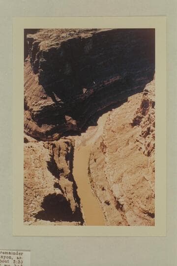 Dark Canyon and Dark Canyon Rapid