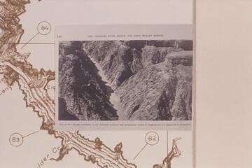 Down Grand Canyon at Grapevine Rapid