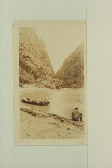 Foot of Black Canyon.  From the Freeman collection