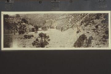 Green River Investigation:  Upstream Across Bar at Mouth of Skull Canyon