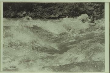 A. K. Reynolds running Upper Disaster Falls in Ladore Canyon