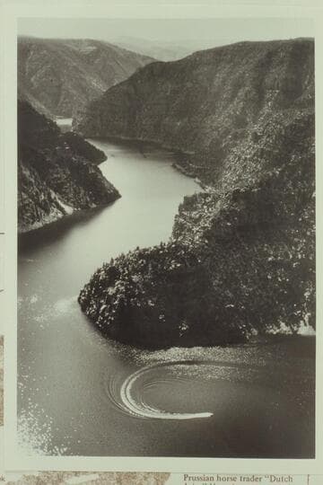 Flaming Gorge Reservoir from Red Canyon Visitor Center, Ashley National Forest