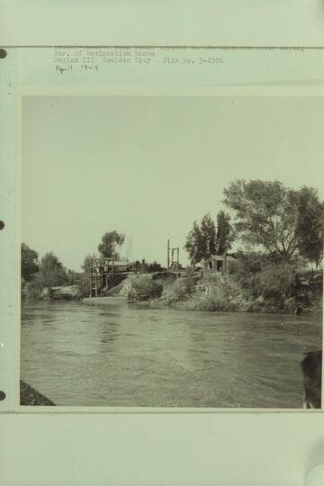 Diesel-powered pump plant typical of the Colorado River delta.  Region III, Boulder City