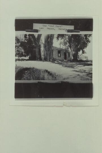 The "Old Fort", Las Vegas, Nevada