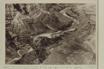 Northwest to Granite Park.  Approximate gauge:  6800 cfs. [on photo:  209 M.Can]