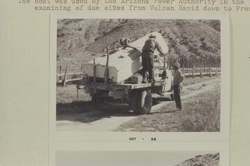 16' Smith-Craft taken to the rim by the Bundy family and carried down the Whitmore Trail