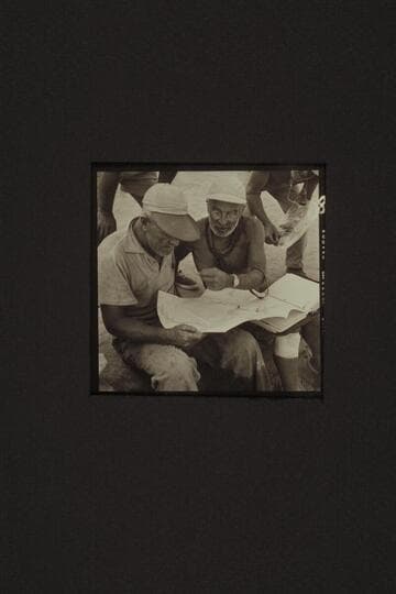 Sanderson and Marston study the maps for the run from Diamond Creek to Lake Mead.  Diamond Creek; Grand Canyon