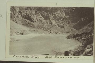 Colorado River near Hoover Dam Site