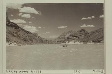 Upstream from Mile 223