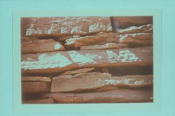 Hislop's name on the ruin at the mouth of White Canyon.  The date "91" would be the time of the Best Expedition visit
