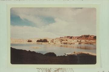 Up Powell Puddle from Hite Marina to bridge across Narrow Canyon