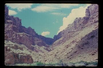 Into the mouth of Range Canyon