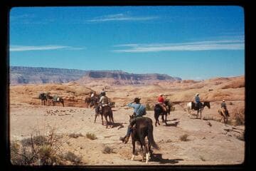 Approach to base camp north of 73