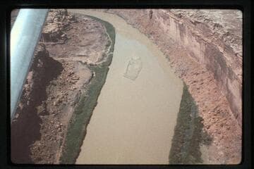 Down to Side Canyon at approximately Mile 77