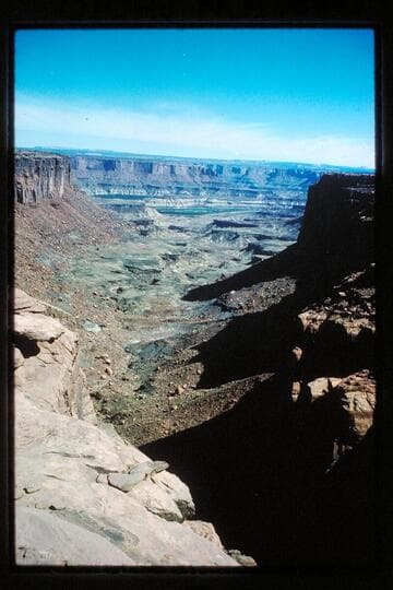 Down Side Canyon to Fort Bottom