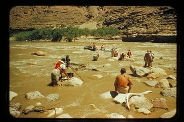 "Kitty" in rocks; Little Colorado