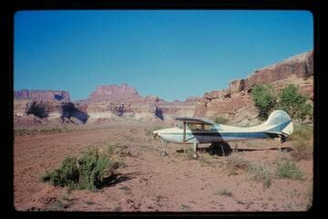 Airstrip in Anderson Bottom