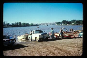 Launching the Powercat; Green River