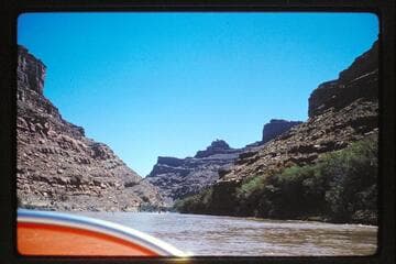 Down to mouth of Green River