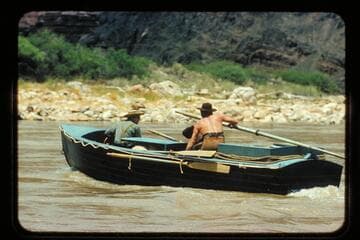 "Kitty" in rocks; Little Colorado