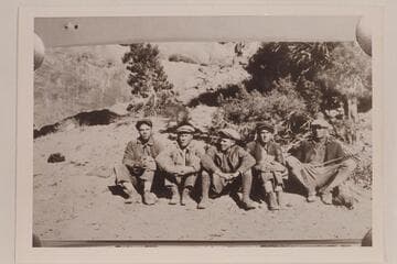 Members of the crew of the USGS party which surveyed Cataract Canyon of the Colorado River in September, 1921