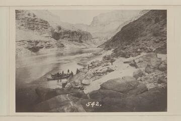 Up river from approximately Mile 115