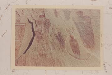 Pictographs in Horseshoe Canyon