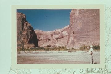Harry Aleson in front of The Chapel
