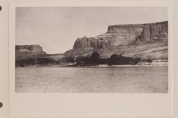 Crossing of the Fathers--Escalante 1776.  Photo 52 in Stabler album