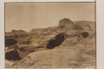 Across Glen Canyon at Mile 70.9; Oak Creek Dam site