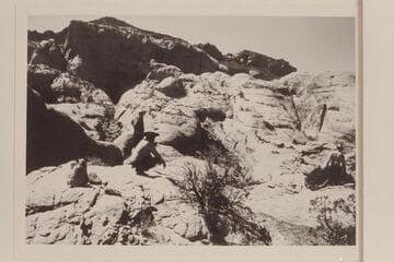 Top of drop into Lehi Fork of Anasazi Canyon