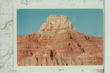 East side of Zoro below Redwall from southwest ridge of Howlands Butte