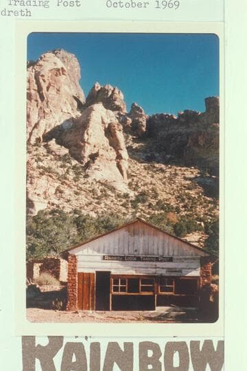 Remains of Rainbow Lodge Trading Post