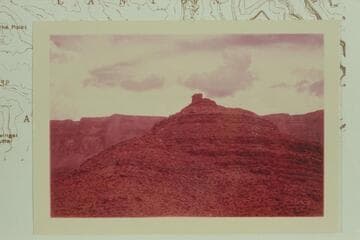 Barbenceta Butte from the west