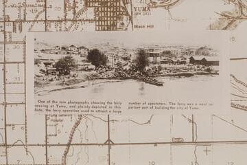 Speece Ferry, Yuma.  Middle 1800s