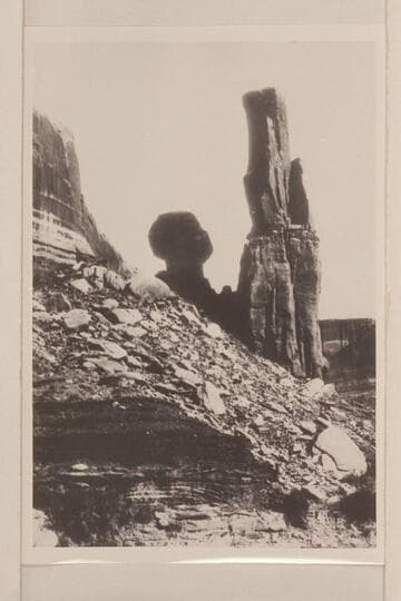 Below Bowknot Bend.  Probably Nims photo #20 of 1889, May 28