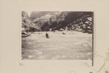 Les Jones at end of Cave Springs Rapid