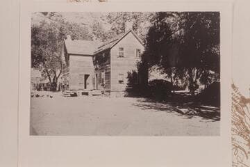 Old John D. Lee ranch house at the ferry