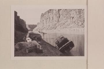 The 24-ft. jet boat "Little Squirt" rolled at Mile 4