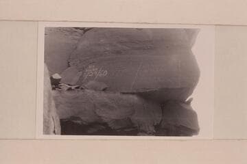 Inscriptions near the D. Julien inscription in Hell Roaring Canyon