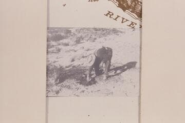 Galloway at the oil prospect which he had formerly located