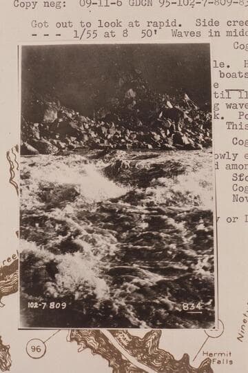 Waves in middle of Hermit Rapid