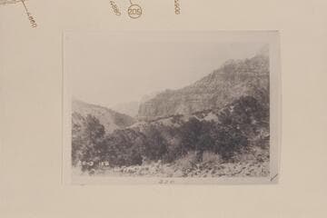 Down Split Mountain from Mile 205.2 at Rapid #5