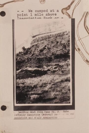 From Camp No. 3 at Mile 23 1/2; Stillwater Canyon