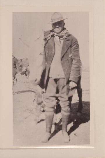 Dr. Nelson H. Jackson.  Lees Ferry.  Original print lacks definition