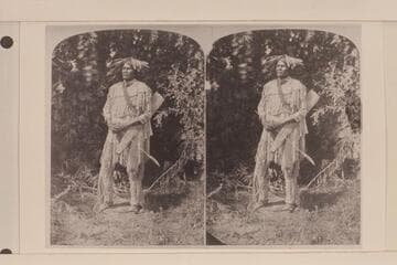 [print from a stereo] Nu A Gun Tits.  Ta Noats.  Our Indian messenger