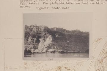 Up to the mouth of the Green River at left and the Grand River at right from the upper end of Cataract Canyon