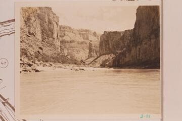 Down Marble Canyon from Saddle Canyon